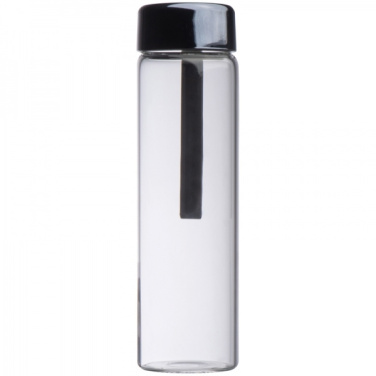 Logo trade promotional giveaways image of: Glass bottle SEVILLA 450 ml